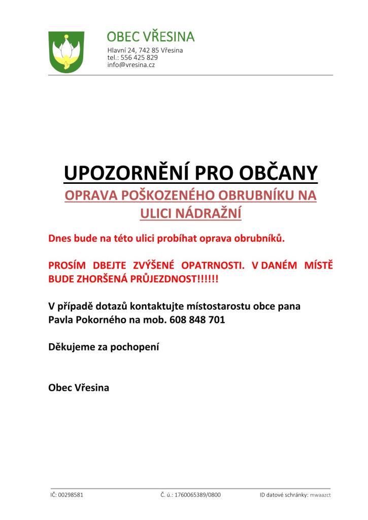 obrubník
