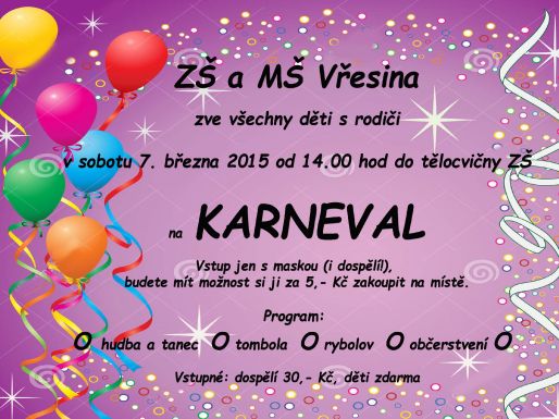 pozvánka