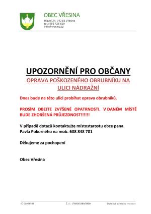obrubník